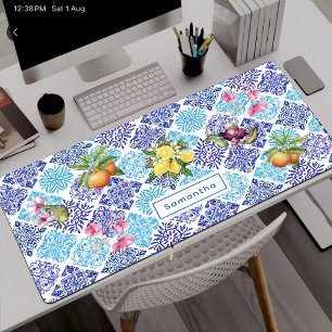 Carreaux de azulejo floraux méditerranéens sicilie
