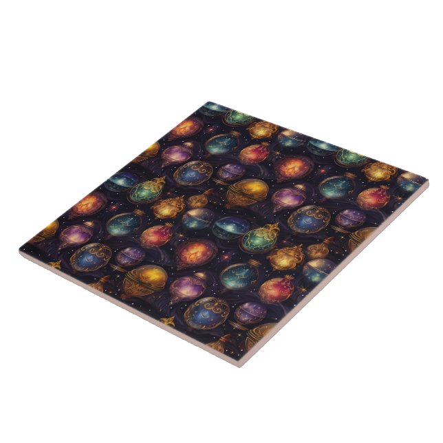 Carreaux de boules de Noël (Côté)