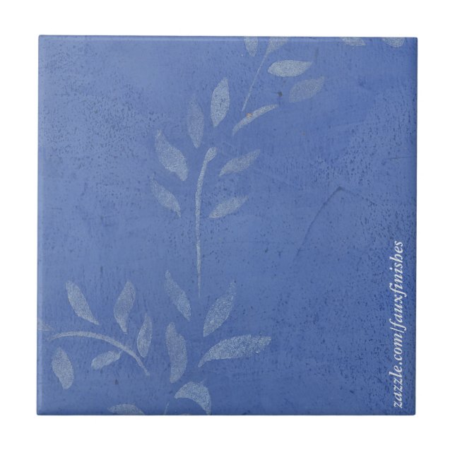 Carreaux de céramique Blue Vine (Devant)