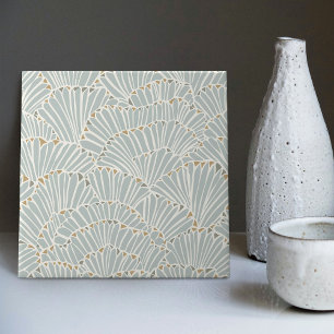 Carreaux de céramique Coquilles Art Déco