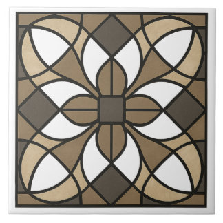 Carreaux de Céramique de Ton Terre Neutre Aspect V