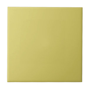 Carreaux de céramique décoratifs jaune chaud doux