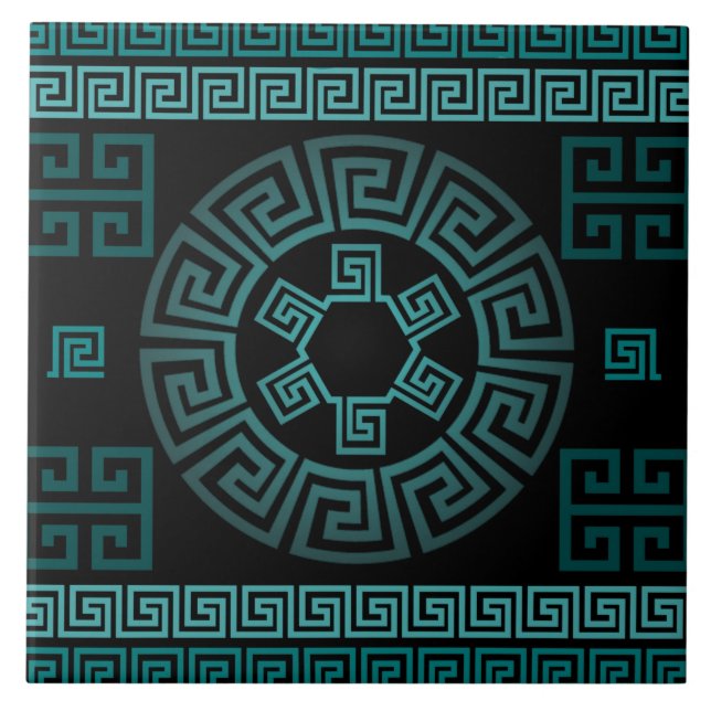 Carreaux de céramique grecque (Devant)