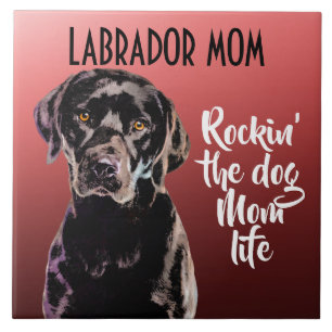 Carreaux de céramique Labrador Maman
