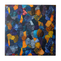 Carreaux de céramique Motif Tribal Africain