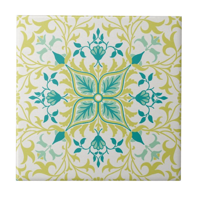 Carreaux de céramique Motif William Morris (Devant)