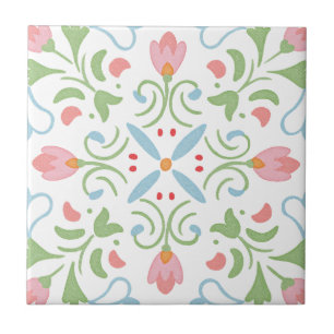 Carreaux de céramique pour décoration florale de l