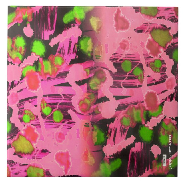 Carreaux de céramique rose (Devant)