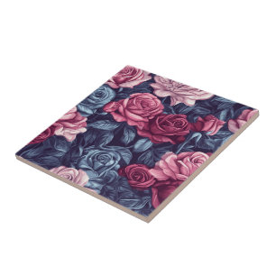 Carreaux de céramique Rose Vintage cool pour Floor