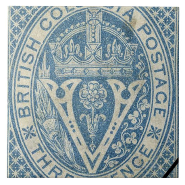 Carreaux de céramique vintage Colombie-Britannique (Devant)