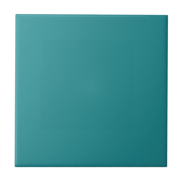 Carreaux de couleur turquoise vert uni (Devant)