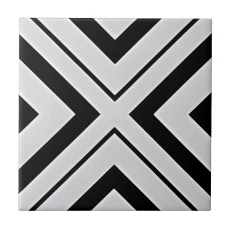 carreaux de diamants noirs et blancs
