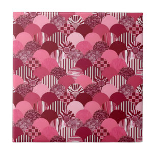 carreaux de framboise