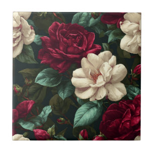 Carreaux de Gardenias de Jardin Botanique Tendance