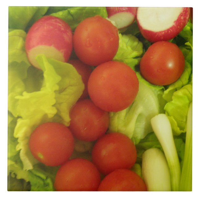 Carreaux de légumes salés (Devant)