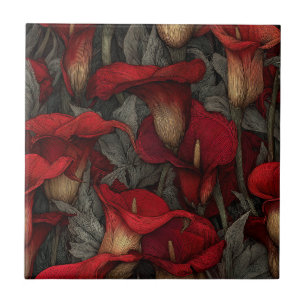 Carreaux de lys de Calle Lilies Art Déco cool pour