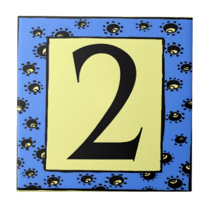 Carreaux de métro Bleu Cadre Étoiles 2 Deux