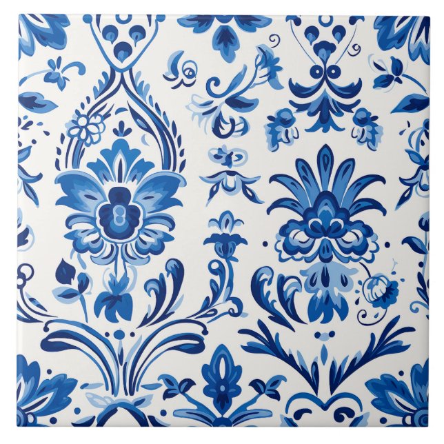 Carreaux de motif de Delft (Devant)