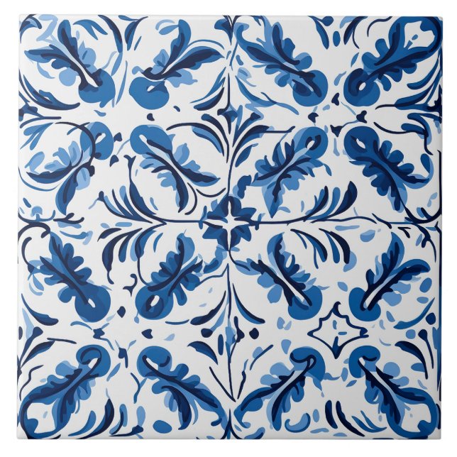Carreaux de motif de Delft (Devant)