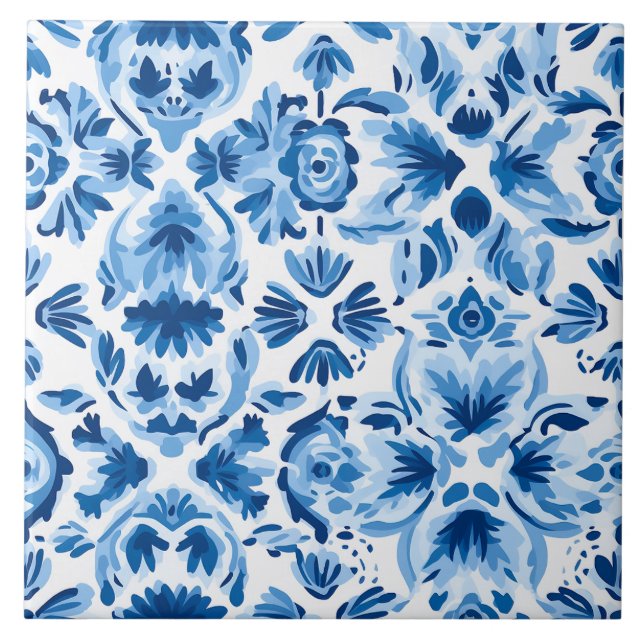 Carreaux de motif de Delft (Devant)