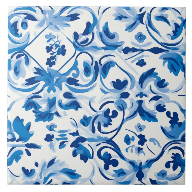 Carreaux de motif de Delft (Devant)