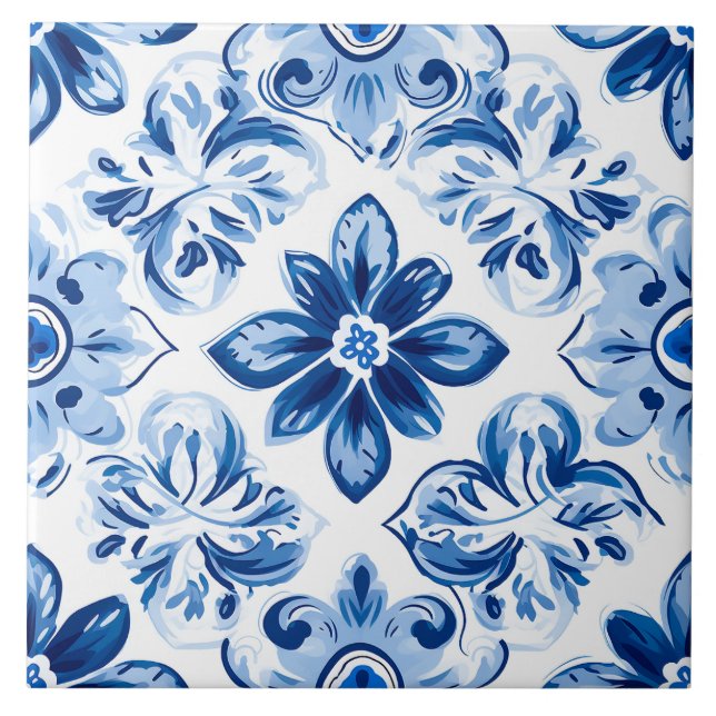 Carreaux de motif de Delft (Devant)
