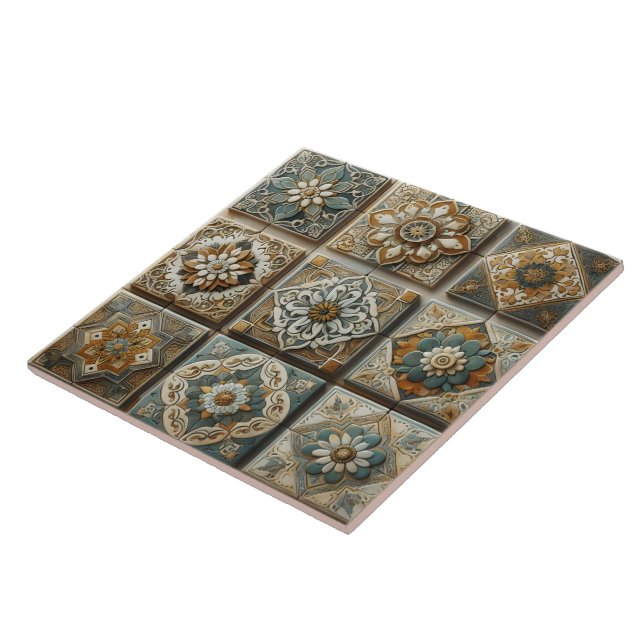 Carreaux de Motif géométriques (Côté)