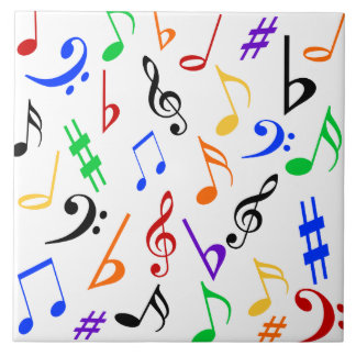 Carreaux de musique - Grand