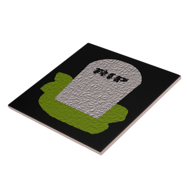 Carreaux de pierre Tombstone RIP (Côté)