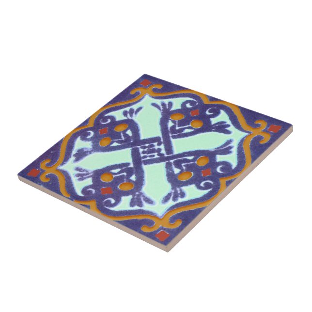 Carreaux de style Talavera mexicain (Côté)