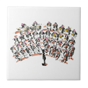 Carreaux décoratifs de l'Orchestre