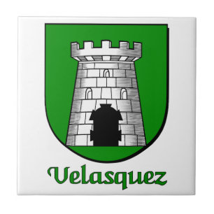Carreaux décoratifs Velasquez Family Shield