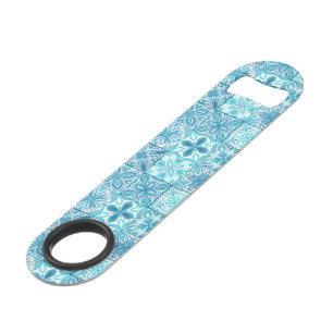 Carreaux décorés en bleu et blanc