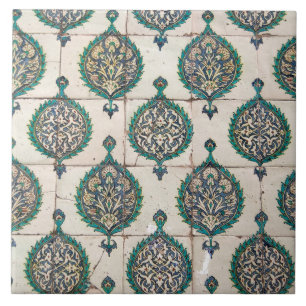 Carreaux d'Iznik verts