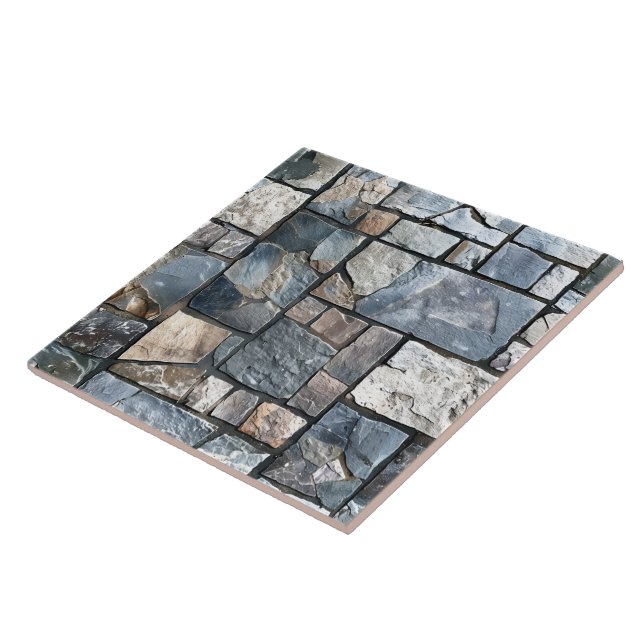 Carreaux élégants en pierre de taille pour espaces (Côté)