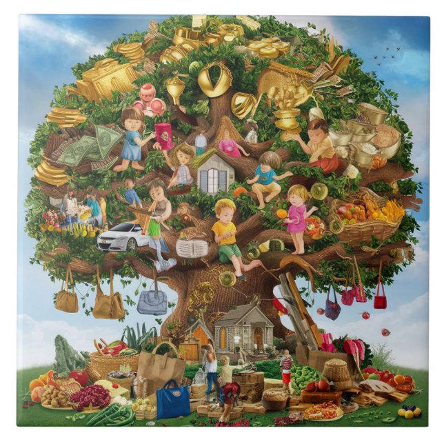 Carreaux en céramique (Devant)