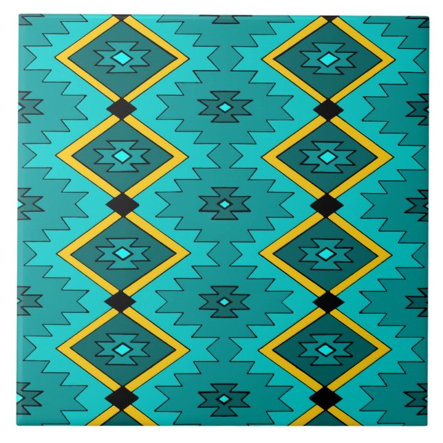 Carreaux en céramique amérindienne (Devant)