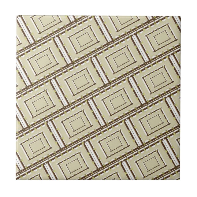 Carreaux en céramique Beige Brown (Devant)