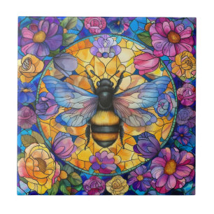 Carreaux en céramique d'abeille