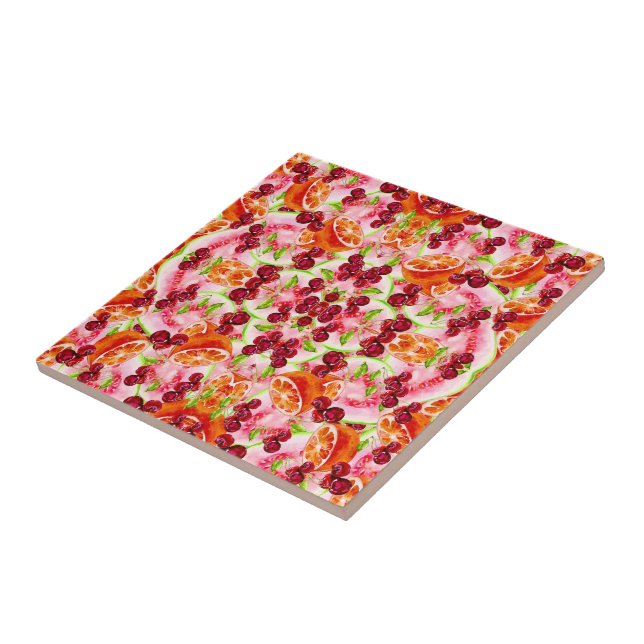 Carreaux en céramique de FRUITS TROPICAUX (Côté)