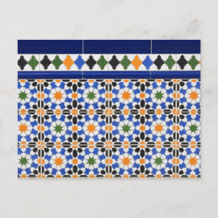 Carreaux en céramique de Grenade carte postale