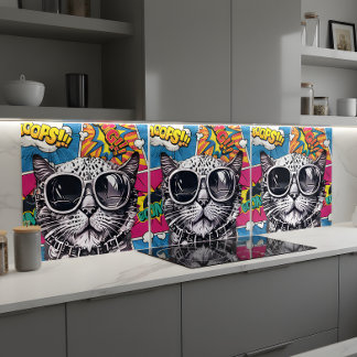 Carreaux en céramique de lunettes de soleil de cha