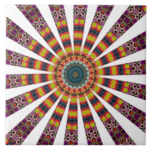 Carreaux en céramique de Mandala