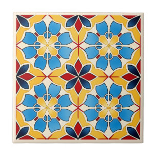 Carreaux en céramique de style Zellij marocain