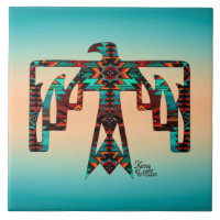 Carreaux en céramique de Thunderbird Tribal