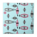 Carreaux en céramique Motif rose et gris atomique<br><div class="desc">Ce carrelage en céramique rétro Atomic Pink and Grey Motif est tellement génial qu’il vous fera dire : "Je n’arrive pas à croire que ce n’est pas du tissu d’écorce!" Le design d'inspiration vintage est une nouvelle conception des styles modernes du milieu du siècle. Il offre tout le plaisir de...</div>
