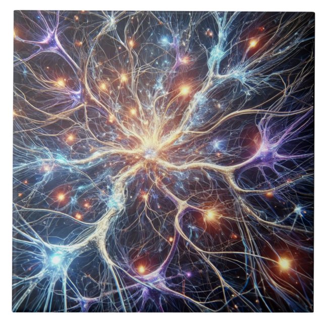 Carreaux en céramique Neurons (Devant)