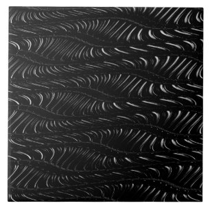 Carreaux en céramique noir blanc