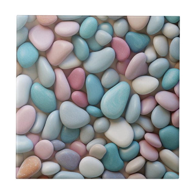 Carreaux en céramique Pastel Pebbles (Devant)
