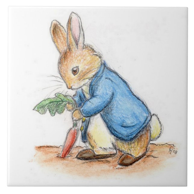 Carreaux en céramique - Peter Rabbit (Devant)